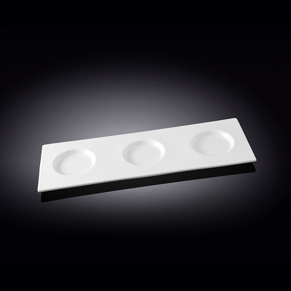 Поднос для закусок Wilmax 35x12см.