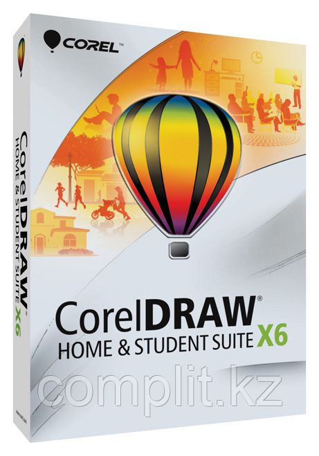 Цифровое мультимедийное ПО CorelDRAW Home & Student Suite X6