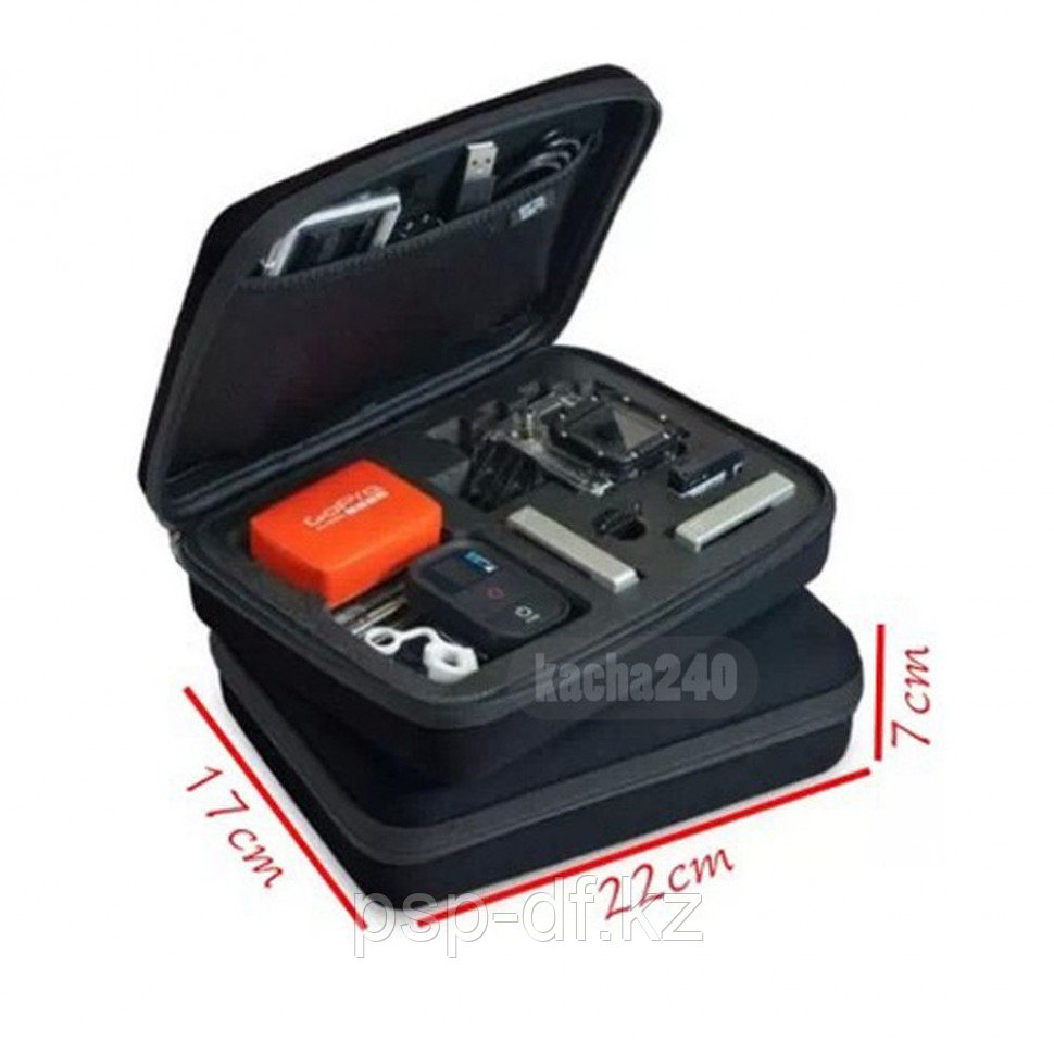 Чехол Medium Travel Carry Storage Case Bag For Go Pro GoPro Hero 1 2 3 3+ 4 5 - фото 1 - id-p60982607