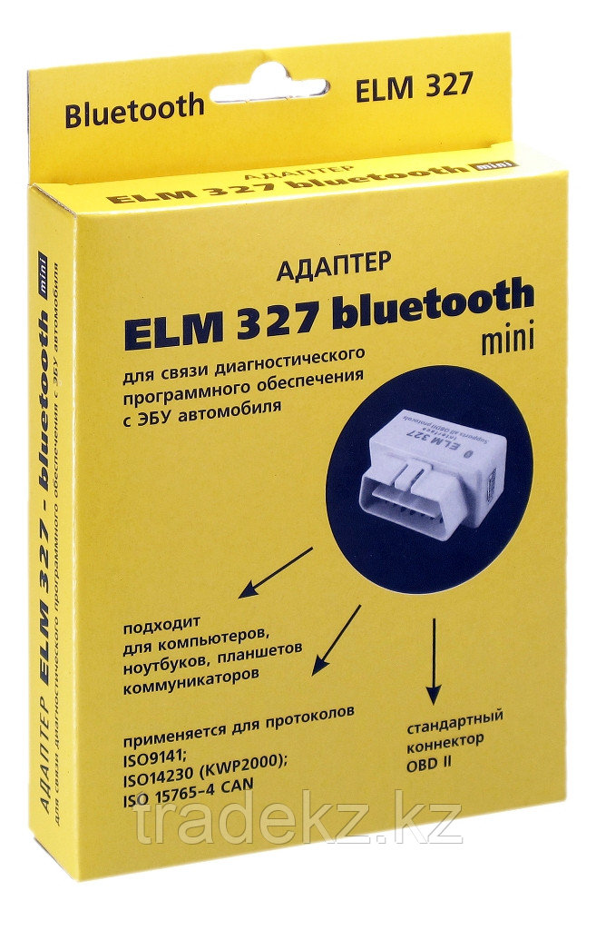 Адаптер ELM 327 bluetooth mini для диагностики авто - фото 1 - id-p61012279