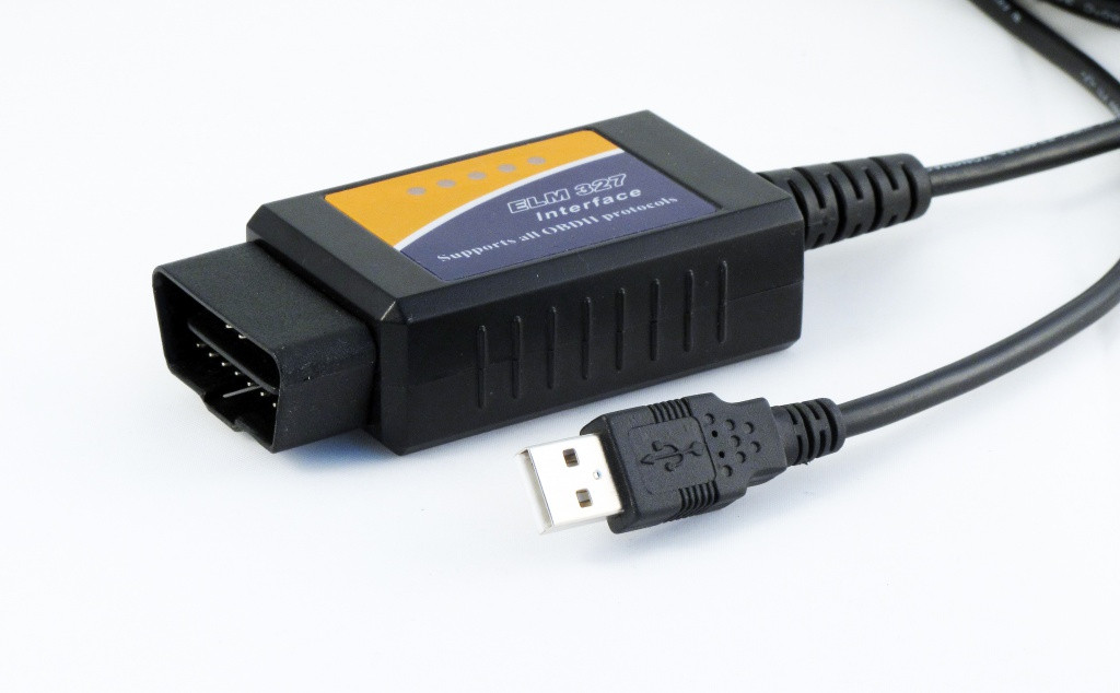 Адаптер  ELM 327 USB для диагностики авто