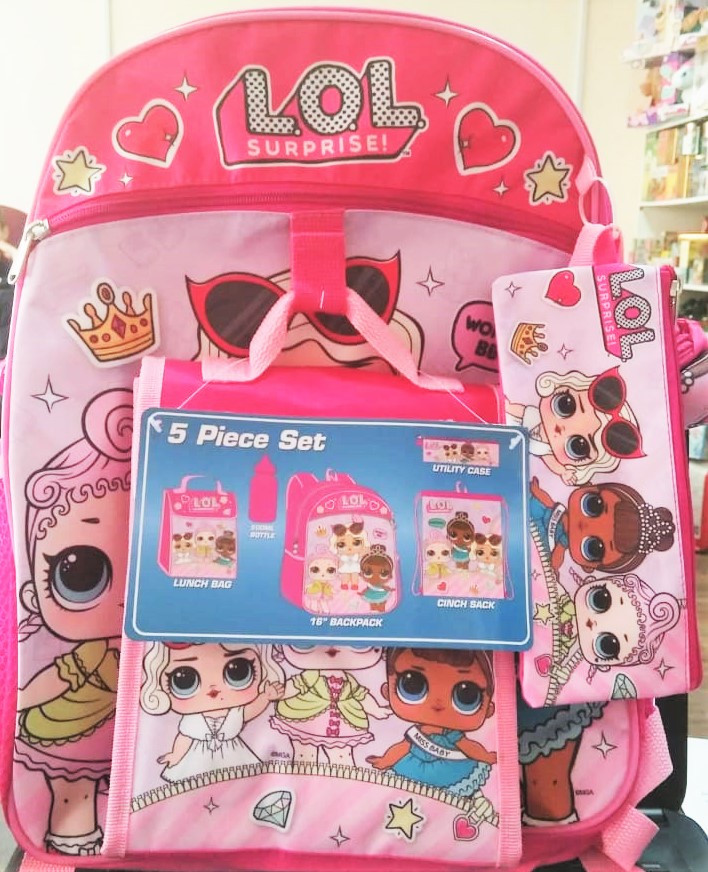 L.O.L Surprise! Small School Backpack Рюкзак школьный 5в1