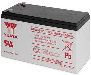 Аккумулятор Yuasa NPW 36-12 (12В, 7.5Ач), фото 2