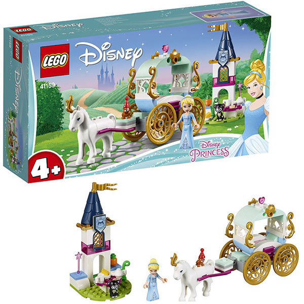 Лего Принцессы Дисней Lego Disney Princess 41159 Конструктор Карета Золушки