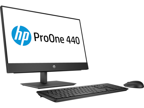 Моноблок HP ProOne 440G4 NT AiO 4NU52EA 23.8", UMA, i3-8100T, 4GB, 1TB, W10p64, DVD-WR, 1yw, kbd, mouse, Spk, 