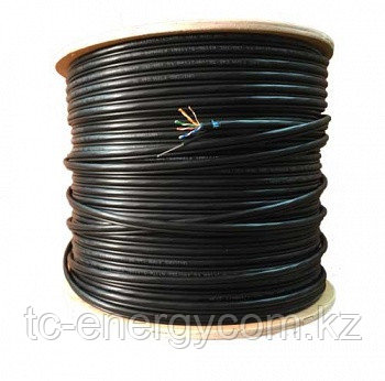 Кабель витая пара Unicord FTP+M 4*2*0,51 для внешней прокладки, с тросом, Cat 5e, 305м