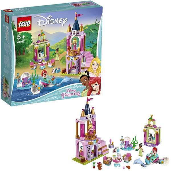 Lego Disney Princess 41162 Конструктор Лего Принцессы Королевский праздник Ариэль, Авроры