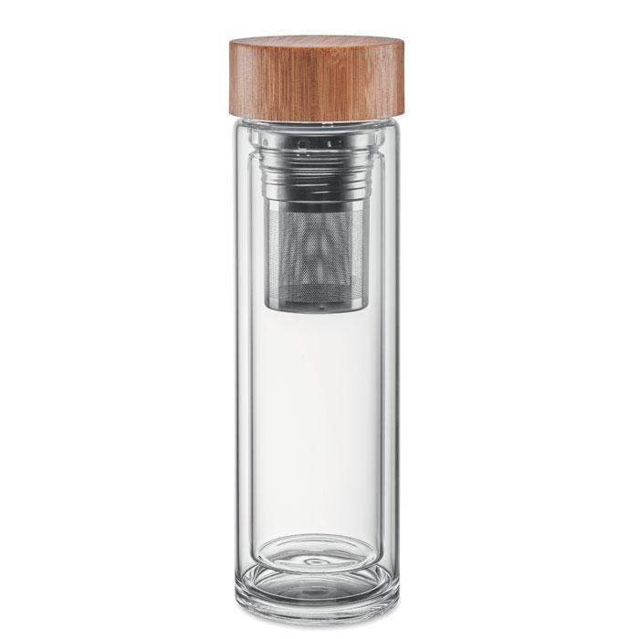 Термобутылка стеклянная, BATUMI GLASS