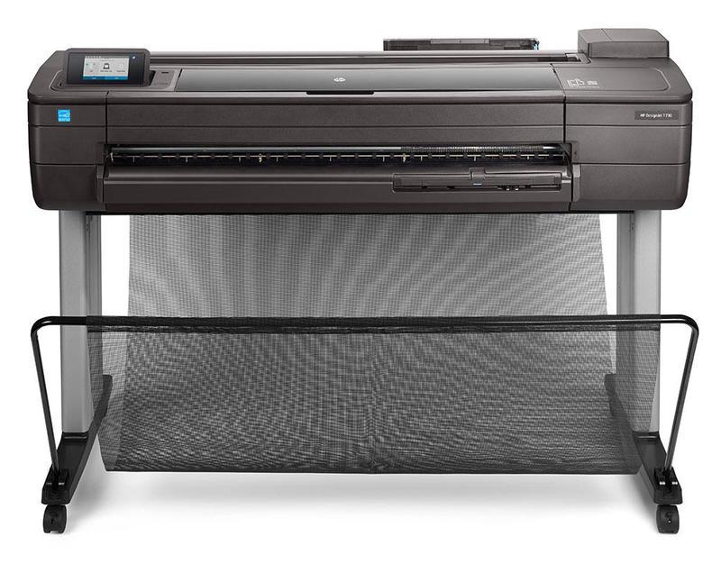 HP F9A30A HP DesignJet T830 36in MFP Printer (A0/914 mm) , 4 ink color printer/scanner/copier, 2400x1200 dpi p