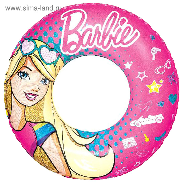Круг для плавания Barbie 56 см, от 3-6 лет (93202)