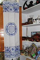 Рушник ( дорожка) с рисунком гжель.