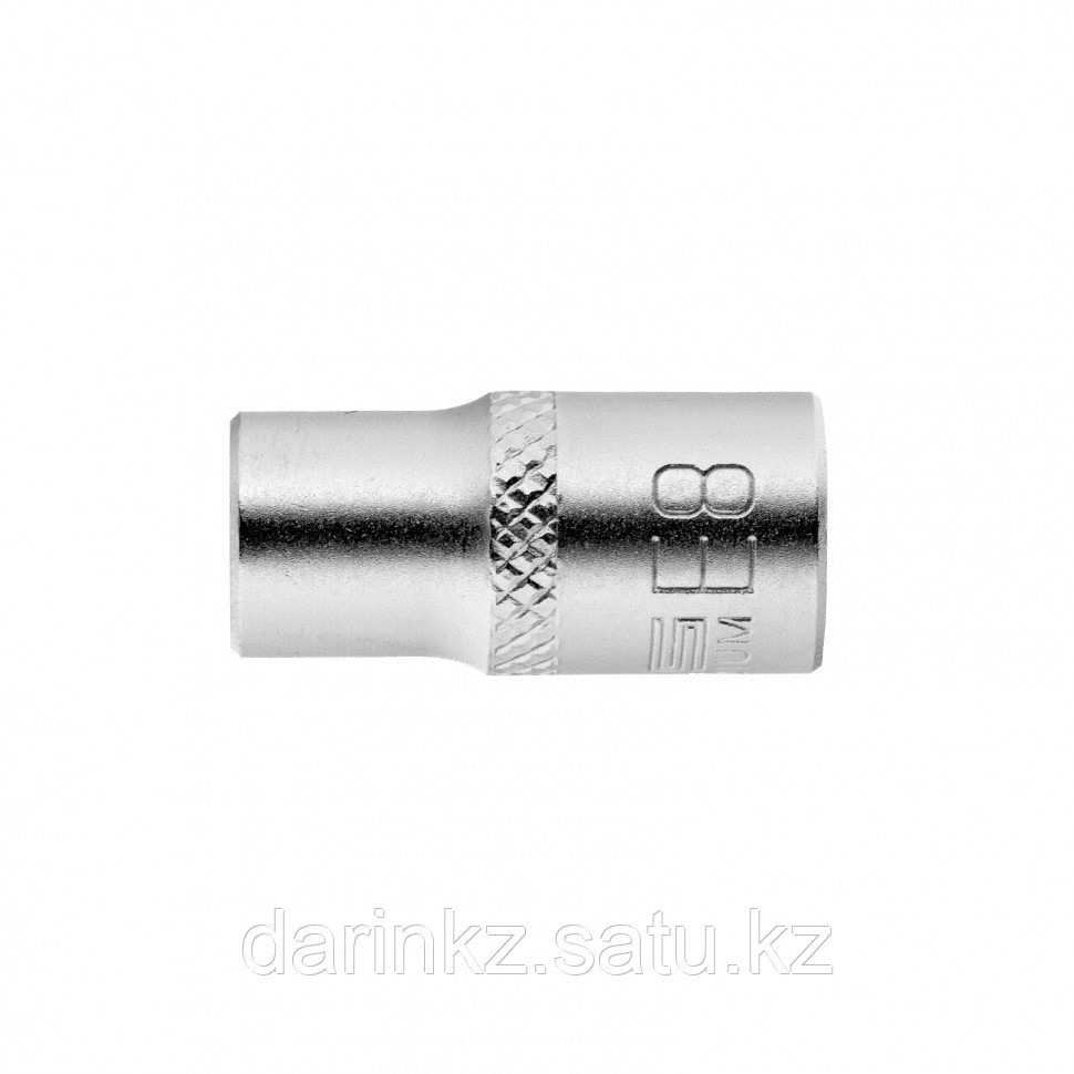 Головка торцевая 1/4, Е8, CrV Stels