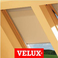 Шторы на мансардные окна Velux 78х140 цвет бежевый