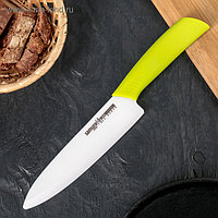 Нож кухонный, керамический "Samura Eco" Festival Шеф, лезвие 175 мм
