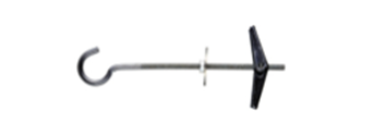 Складной пружинный дюбель с крючком М4 - фото 1 - id-p61097224
