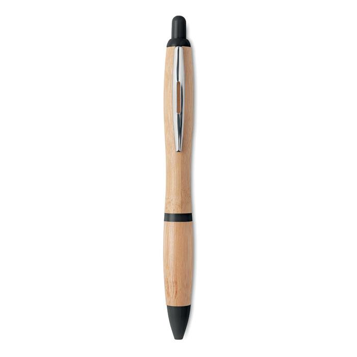 Ручка шариковая из бамбука и пл, RIO BAMBOO - фото 2 - id-p61098618