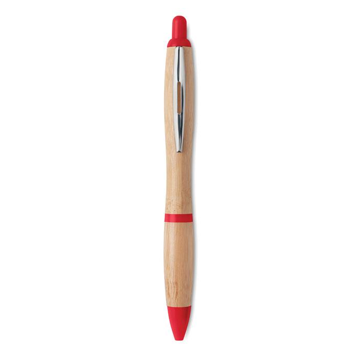 Ручка шариковая из бамбука и пл, RIO BAMBOO - фото 4 - id-p61098618