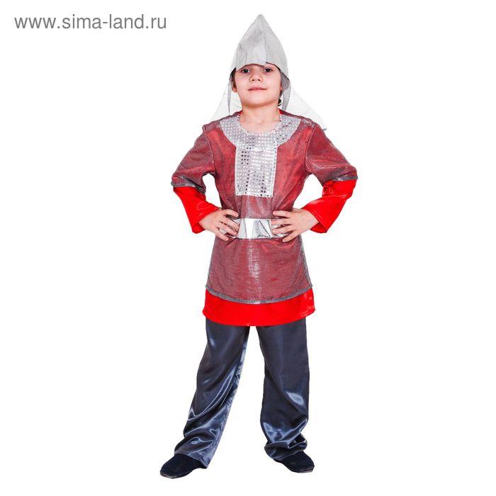 Карнавальный костюм "Богатырь", р-р 28, рост 98-110 см