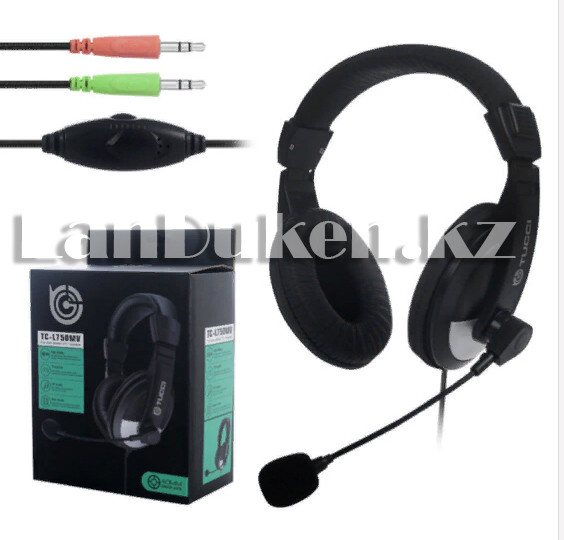 Головная гарнитура наушники с микрофоном