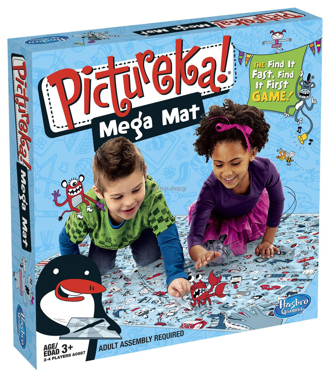 Hasbro games Pictureka mega mat