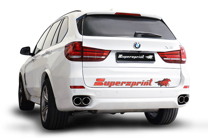 Выхлопная система Supersprint на BMW X5 F15