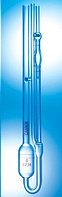 Вискозиметр Ubbelohde, размер 2C, постоянная-0,3 мм2/с2, кинематическая вязкость 60-300 сСт, некалиброванный