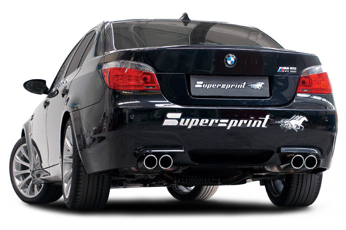 Выхлопная система Supersprint на BMW M5 E60