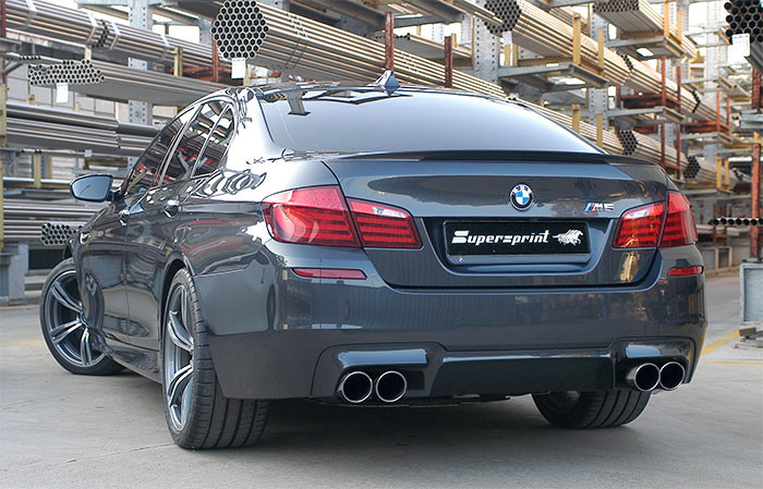 Выхлопная система Supersprint на BMW M5 F10