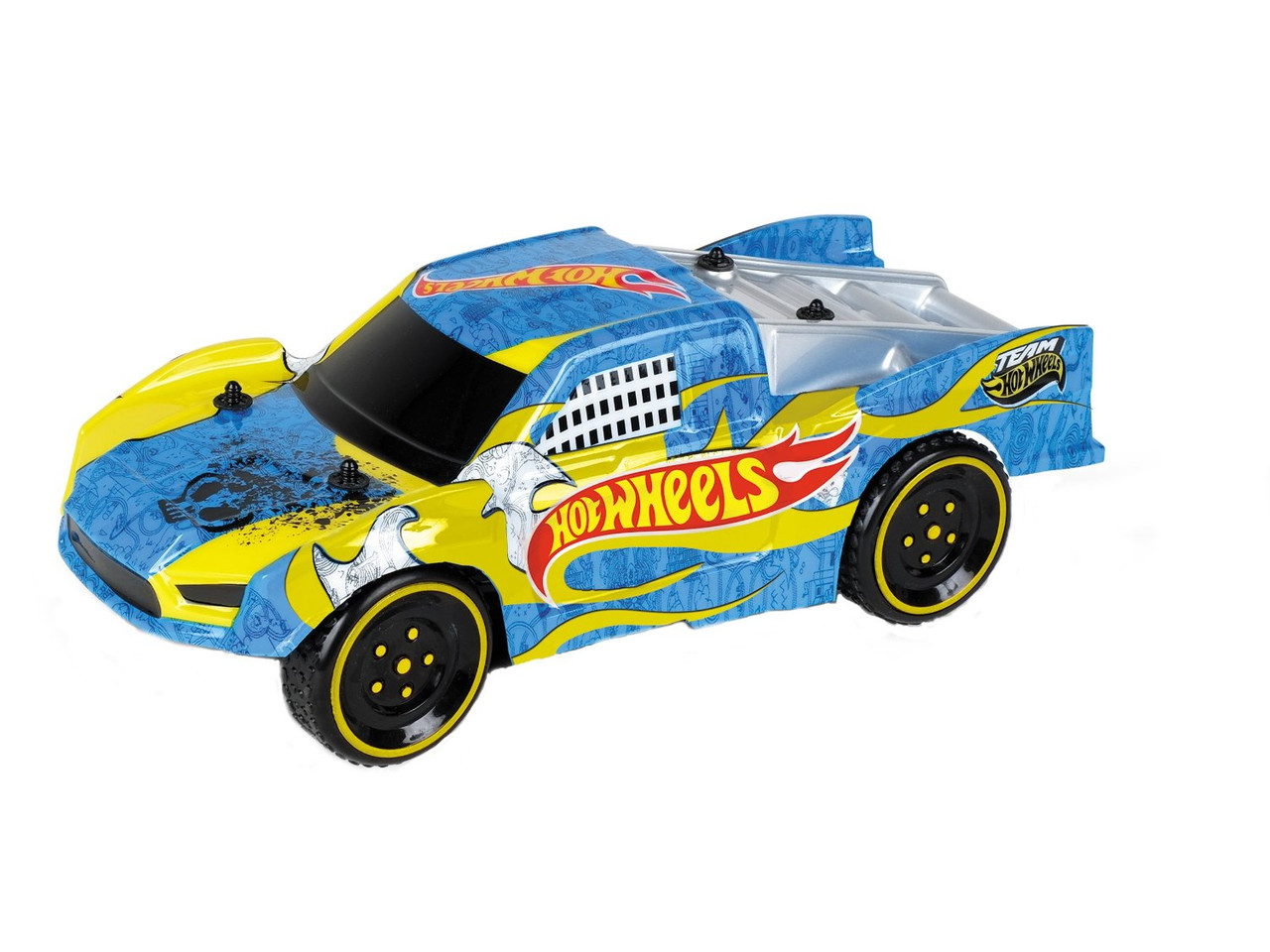 1/16 Hot Wheels - Багги с рампой для трюков