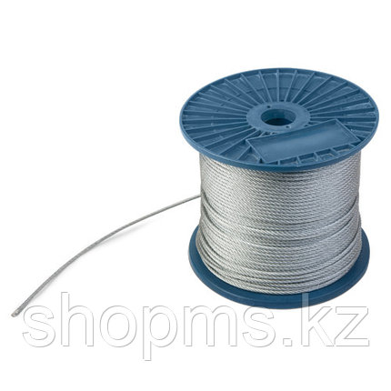 Трос стальной (DIN 3055) 4мм (1м) ПРОМ, фото 1