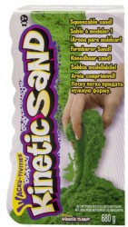 Песок для лепки Kinetic Sand зеленый