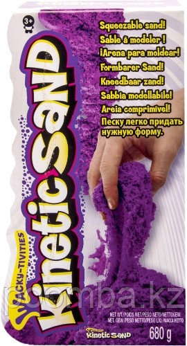 Песок для лепки Kinetic Sand фиолетовый