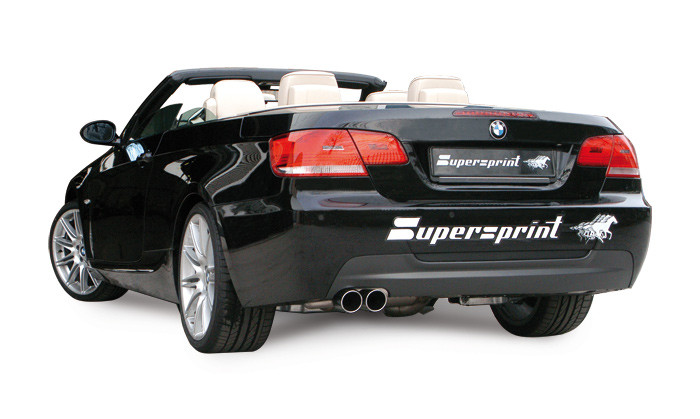 Выхлопная система Supersprint на BMW 3 E93