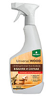 Universal Wood PROSEPT(Универсал Вуд) спрей для очистки полков в банях и саунах.0,5 л.
