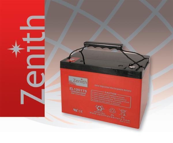 Тяговая необслуживаемая аккумуляторная батарея ZENITH 12В