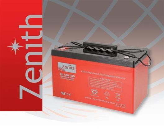 Тяговая необслуживаемая аккумуляторная батарея ZENITH 12В, фото 2