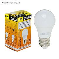 Лампа светодиодная Ecola classic, 7,0 Вт, A50, 220-240 В, E27, 2700 K, 94x50