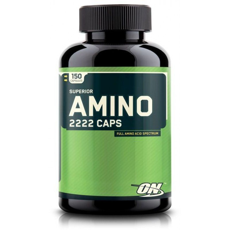 Аминокислоты OPTIMUM NUTRTION SUPER AMINO 2222, 150 CAPS.