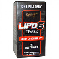 Жиросжигатель Lipo 6 Black Ultra Concentrated, 60 caps.