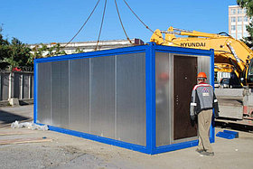 Сборно-разборное модульное здание.