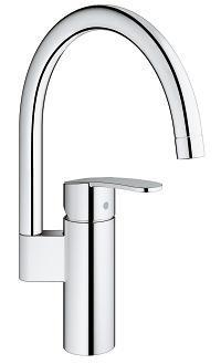 Смеситель однорычажный для мойки Grohe DN 15 S-Size Wave Cosmopolitan OHM sink