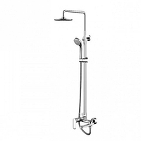 Душевая стойка Bravat Opal R F6125183CP-A2-RUS со смесителем для ванны