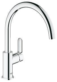 Смеситель поворотный для раковины  DN 15 Grohe Start Edge OHM sink C-spout