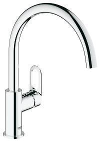 Смеситель раковины поворотный DN 15 Grohe Start Loop OHM sink C-spout - фото 1 - id-p61150549