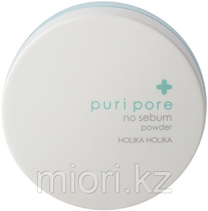 Holika Holika Puri Pore No Sebum Powder,Рассыпчатая пудра против жирного блеска и для сглаживания пор - фото 1 - id-p61169974