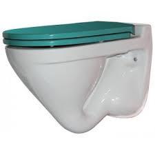 Подвесной унитаз Sanita Luxe Attika Color Sea SL УП (Горизонтальный)