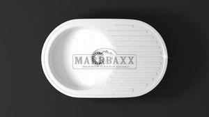 Мойка кухонная Marbaxx Наоми Z11 белый - фото 1 - id-p61159725