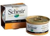 Schesir 85г тунец и алое консервы для кошек