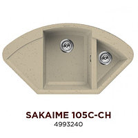 Кухонная мойка Omoikiri Sakaime 105C-CH 4993240 Tetogranit/Шампань