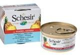 Schesir консервы для кошек (с тунцом, ананасом и рисом) 75 гр.